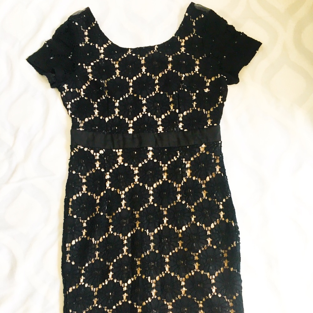 Sexy Lacey black dress